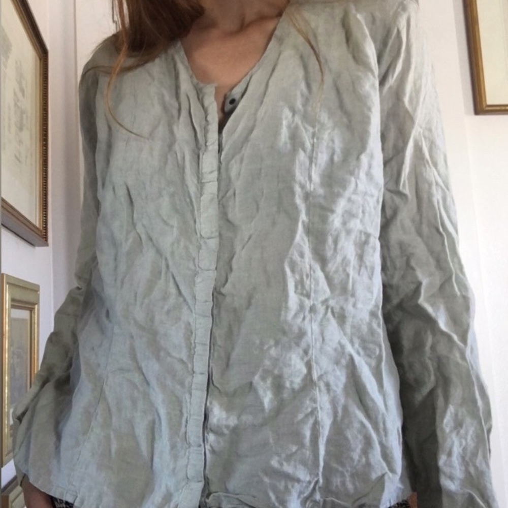 Flax Linen Blouse